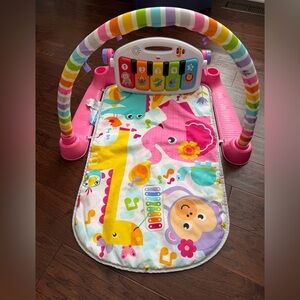 Fisher-Price kick & play piano Activity Gym tummy time and learning baby center